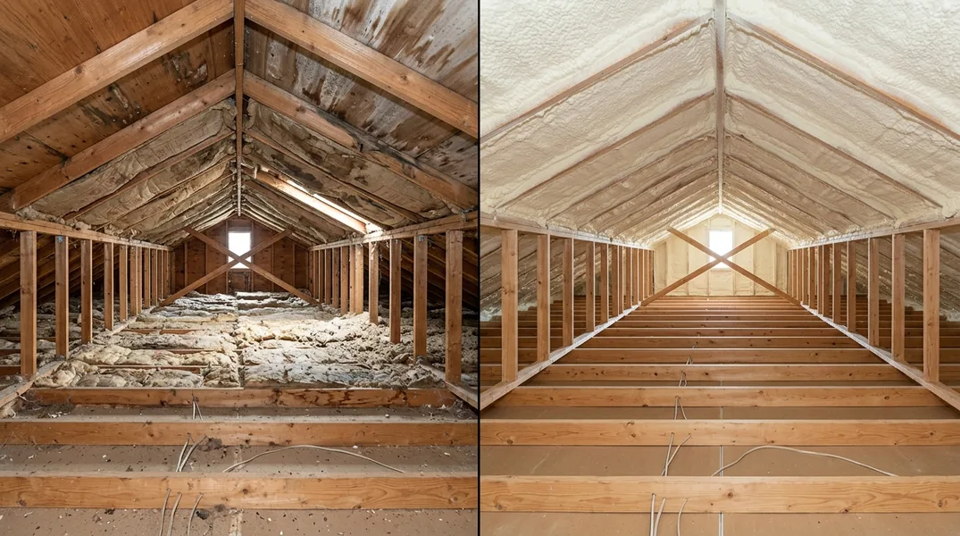 Result spray foam insulation in Youngstown - Youngstown Spray Foam Insulation